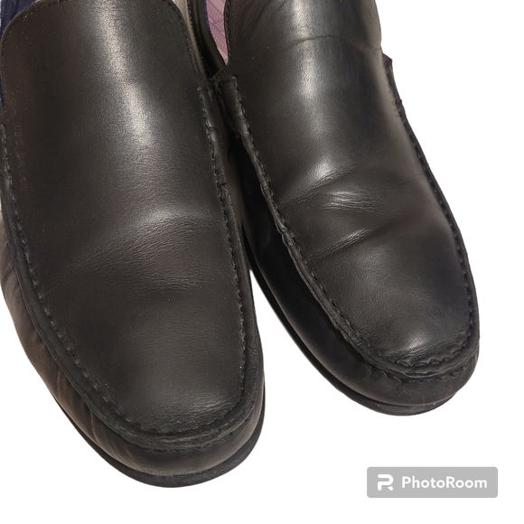 Ted Baker London LASSTY Mens Loafers black leather size 8 - Picture 4 of 10